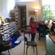 Myrthe heeft les