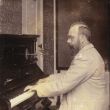 De Duitse componist, dirigent en pianist, Cal Krill (1846-1927)