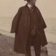 Maart 1906: Gustav Mahler (1860-1911) bij de Zuiderzee. Foto H. de Booy