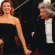 Anne Sophie Mutter en dirigent Seiji Ozawa